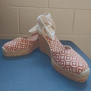 Club Monaco espadrille wedges